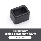 SEAMETAL Car Seat Belt Buckle Cover – Anti-Scratch Seatbelt Button Protector (Universal Fit)