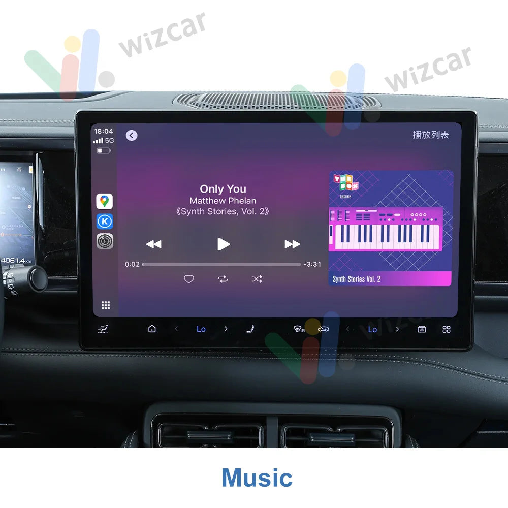 WIZCAR E01 Apple CarPlay & Android Auto for BYD Leopard 3 5 7 8 | Plug & Play
