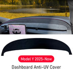 For Tesla Model Y Juniper 2026 2025 Dashboard Cover Pad Suede Sunshade Protector Anti-UV Dash Mat Non-slip Pads Car Accessories