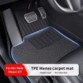 Tesla Model Y Highland 6PCS 3D TPE Floor Mats – Double Layer Waterproof Car Carpet