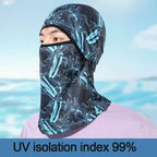 Summer Balaclava Ice Silk Full Face Cap – UV Protection Cycling & Motorcycle Headwear