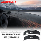 Mini Cooper Aceman J05 2024-2025 Anti-UV Dashboard Mat Cover – Flannel Console Protector Pad
