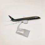 Royal Jordanian Boeing B787 Diecast Model Plane | 1:400 Scale Alloy Aircraft with Stand