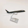 Royal Jordanian Boeing B787 Diecast Model Plane | 1:400 Scale Alloy Aircraft with Stand