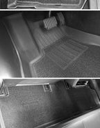 Tesla Model Y Highland 6PCS 3D TPE Floor Mats – Double Layer Waterproof Car Carpet