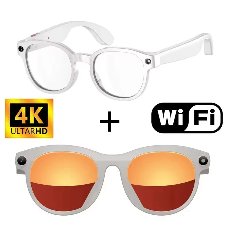 Xiaomi Smart AI Glasses 8MP HD 4K Shooting Camera Photo Video Voice Call Translation Waterproof Bluetooth AI Motorcycle Glasses