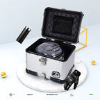 Motorcycle Trunk 45L Aluminum Alloy Pull Rod Luggage Box