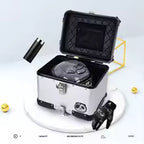 Motorcycle Trunk 45L Aluminum Alloy Pull Rod Luggage Box