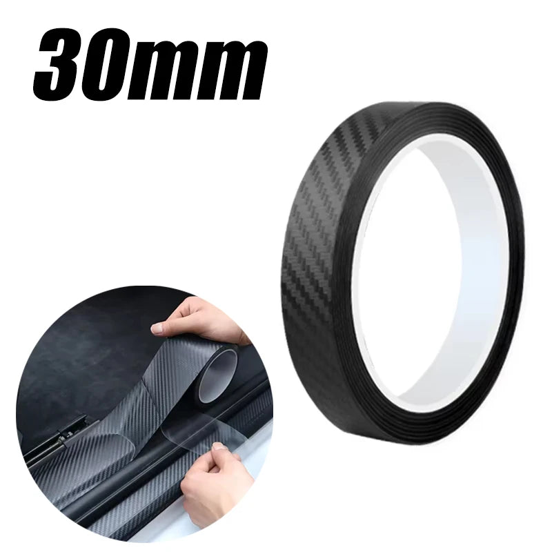 Car Door Edge Protector Strip – Transparent Anti-Scratch Film Sticker (30mm / 50mm / 70mm, 3m / 10m)