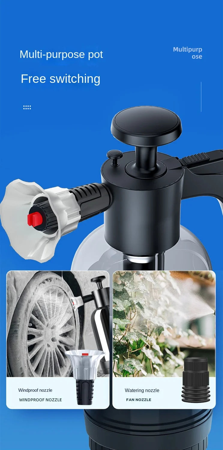 2L Hand Pump Foam Sprayer – Snow Foam Car Wash Cannon