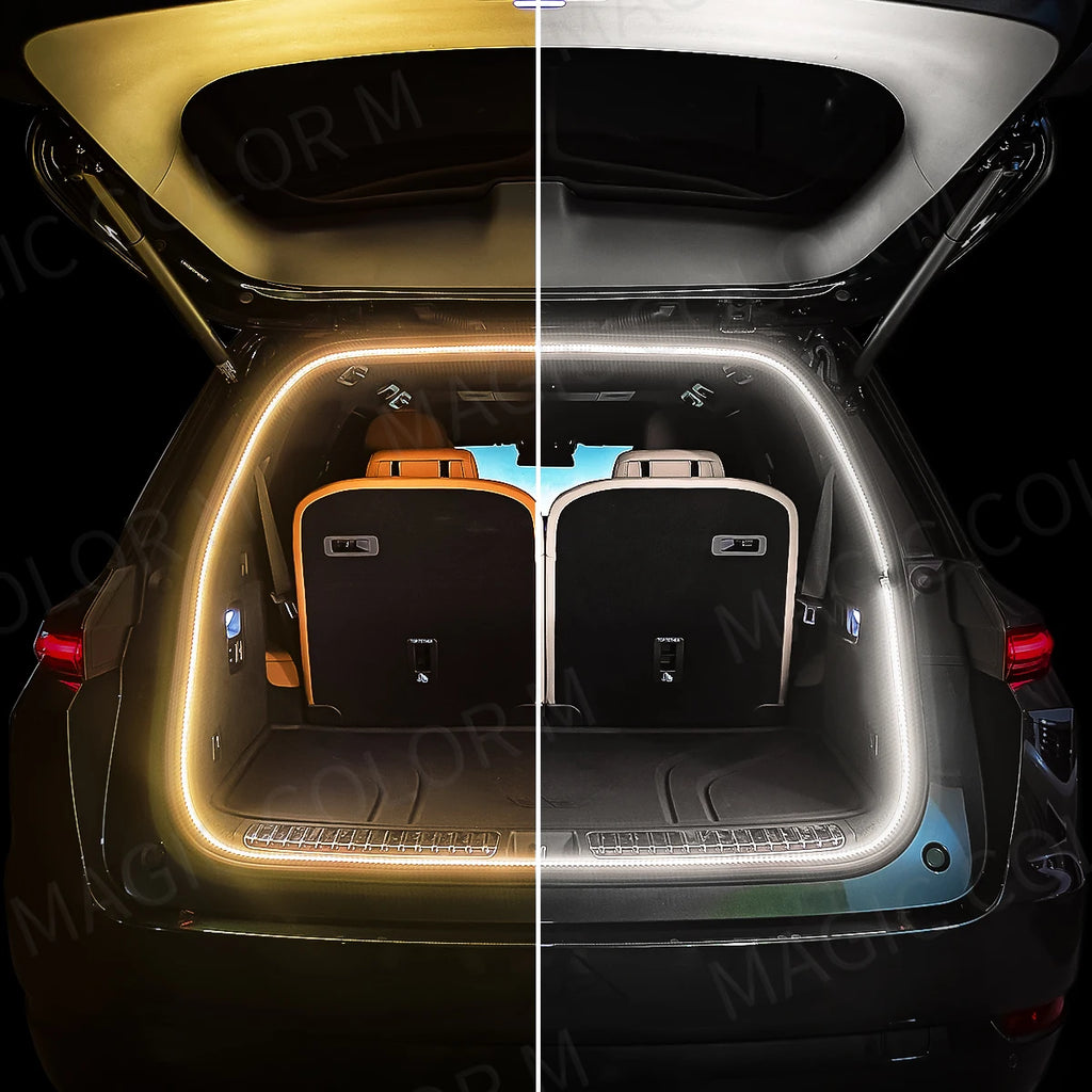5M Car Trunk LED Light Strip – IP67 Waterproof Flexible Ambient Atmosphere Lamp 12V (Universal Fit)