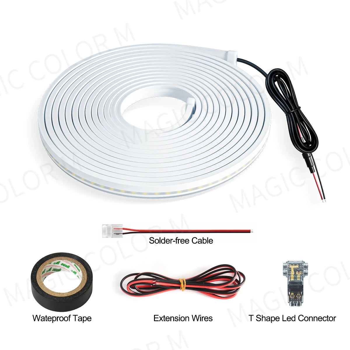 5M Car Trunk LED Light Strip – IP67 Waterproof Flexible Ambient Atmosphere Lamp 12V (Universal Fit)