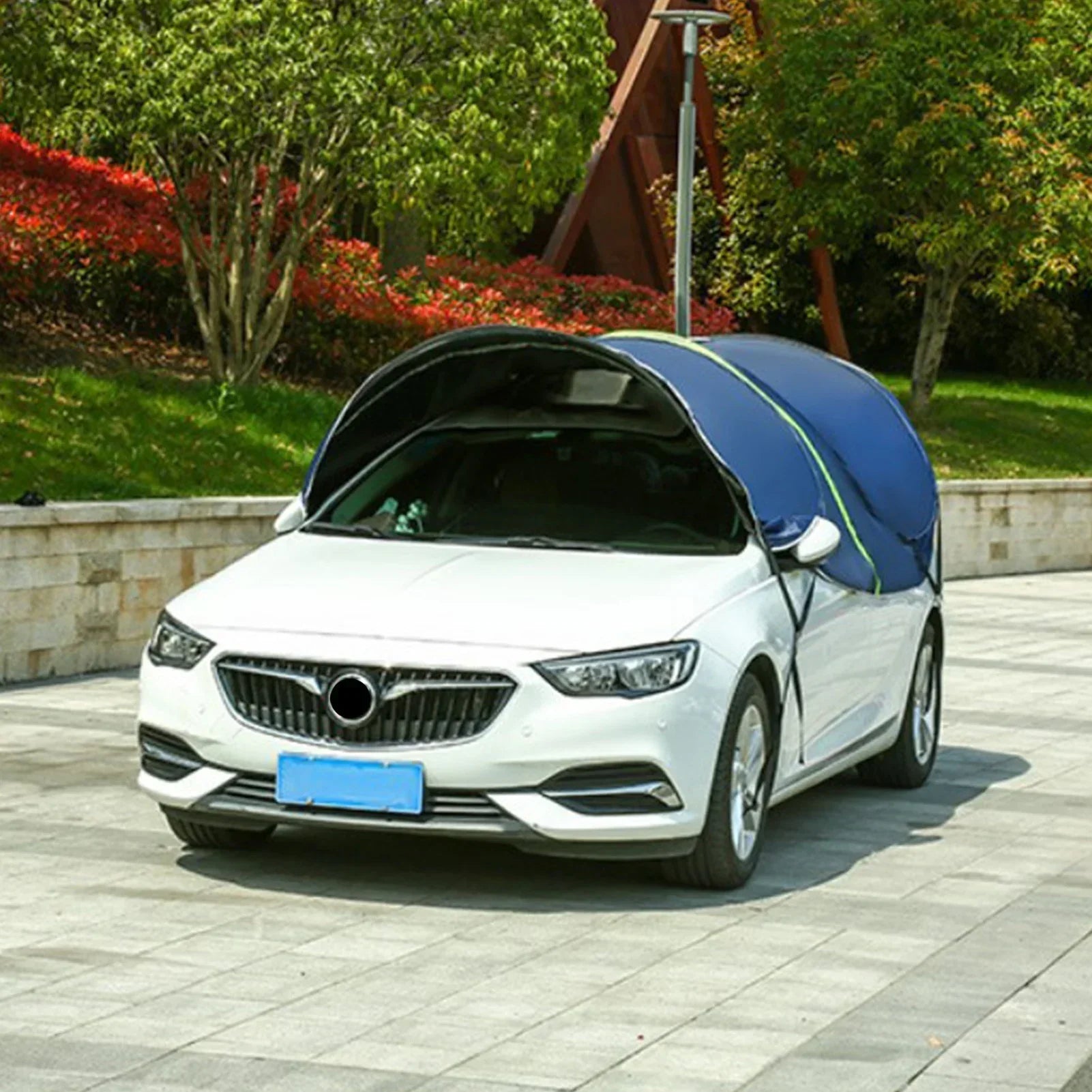 Car Umbrella Sunshade Canopy | Anti-UV Foldable Full-Car Cover – Sun, Snow & Rain Protection