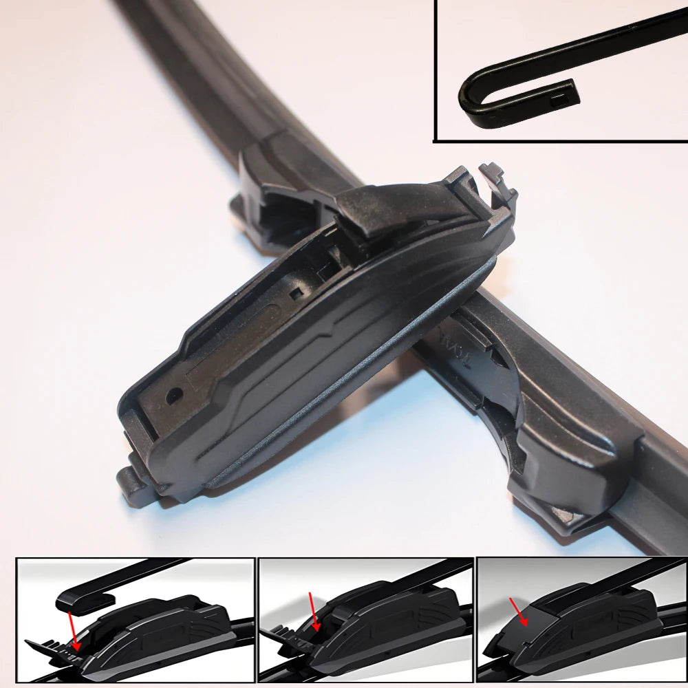 Ford Mustang Double Rubber Windshield Wipers – All Models (1994–Onward)