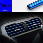 Car Air Vent Trim Strip – U-Shape Moulding & Door Edge Protector (10Pcs, 20cm)