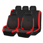 Universal Car Seat Covers Full Set – 9-Piece Breathable Polyester for 5-Seater Cars (Front & Rear)
