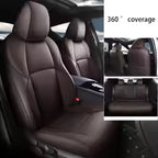Luxury 360° Custom-Fit Car Seat Covers for Toyota Corolla, Raize, RAV4, C-HR, Camry, Wish, Hilux & Prius – Anti-Slip Full Wrap