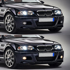 Front Fog Light Driving Lamp for BMW E39 M5 (2001-2003) & E46 M3 (2002-2006) – Halogen, LED & Angel Eyes