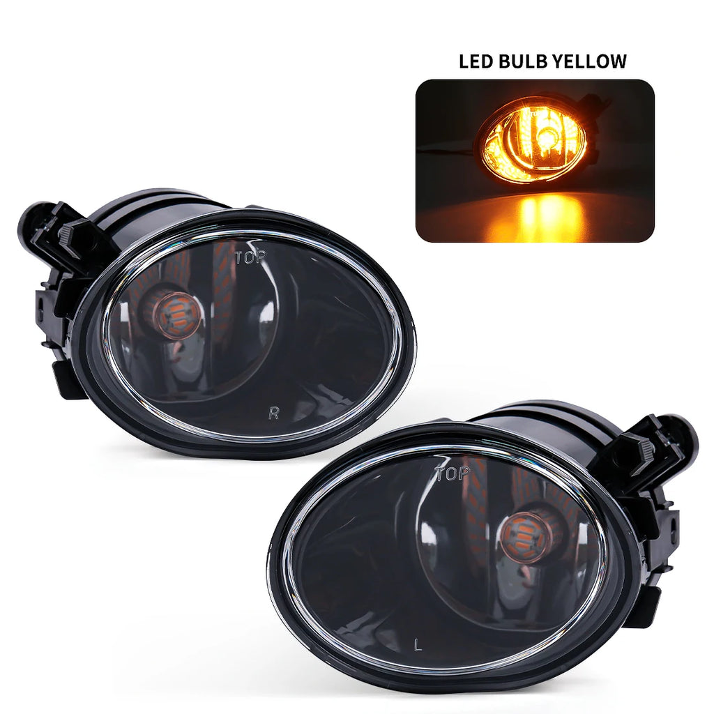 Front Fog Light Driving Lamp for BMW E39 M5 (2001-2003) & E46 M3 (2002-2006) – Halogen, LED & Angel Eyes