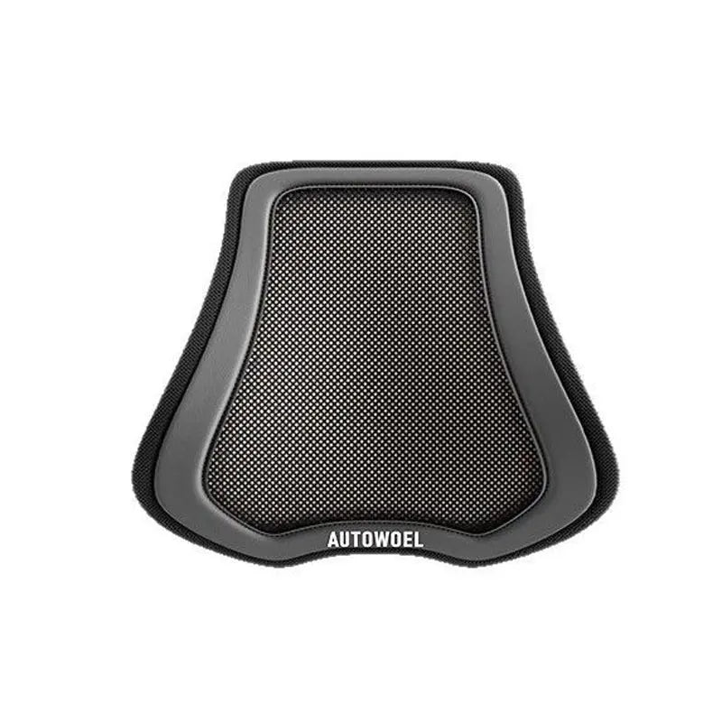 Car Cooling Lumbar Support Cushion | USB Fan Ice Silk Waist Pillow for Drivers