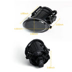 Front Fog Light Driving Lamp for BMW E39 M5 (2001-2003) & E46 M3 (2002-2006) – Halogen, LED & Angel Eyes
