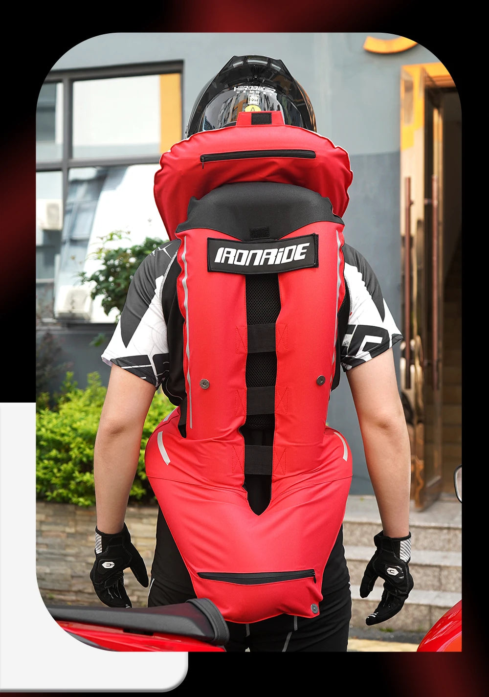 Motorcycle Airbag Vest – CE Certified Body Armor with Rapid Inflation System